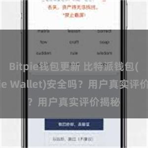 Bitpie钱包更新 比特派钱包(Bitpie Wallet)安全吗？用户真实评价揭秘